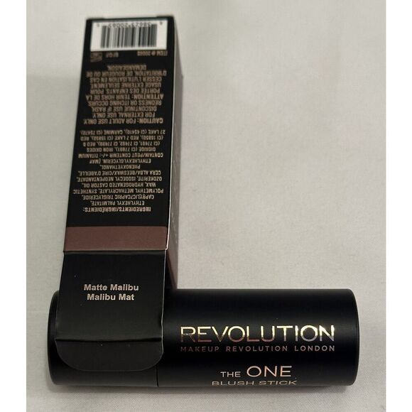 Revolution The One Matte Malibu Lip & Blush Stick 0.42 oz NEW - Picture 2 of 4
